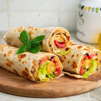Mediterranean Wrap.