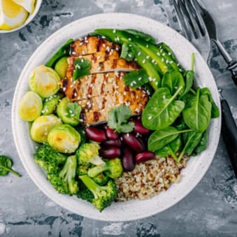 Mixed Grilled Salad.