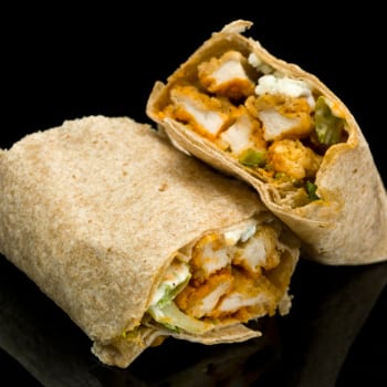 NEW - Bacon Buffalo Chicken Ranch Wrap.